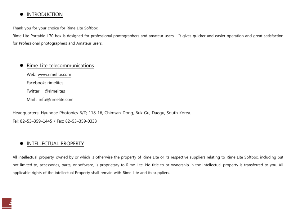 RiME LITE Speedbox 12 User Manual | Page 3 / 8