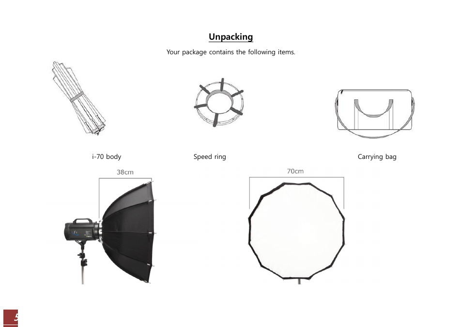 Unpacking | RiME LITE Speedbox 12 User Manual | Page 5 / 8