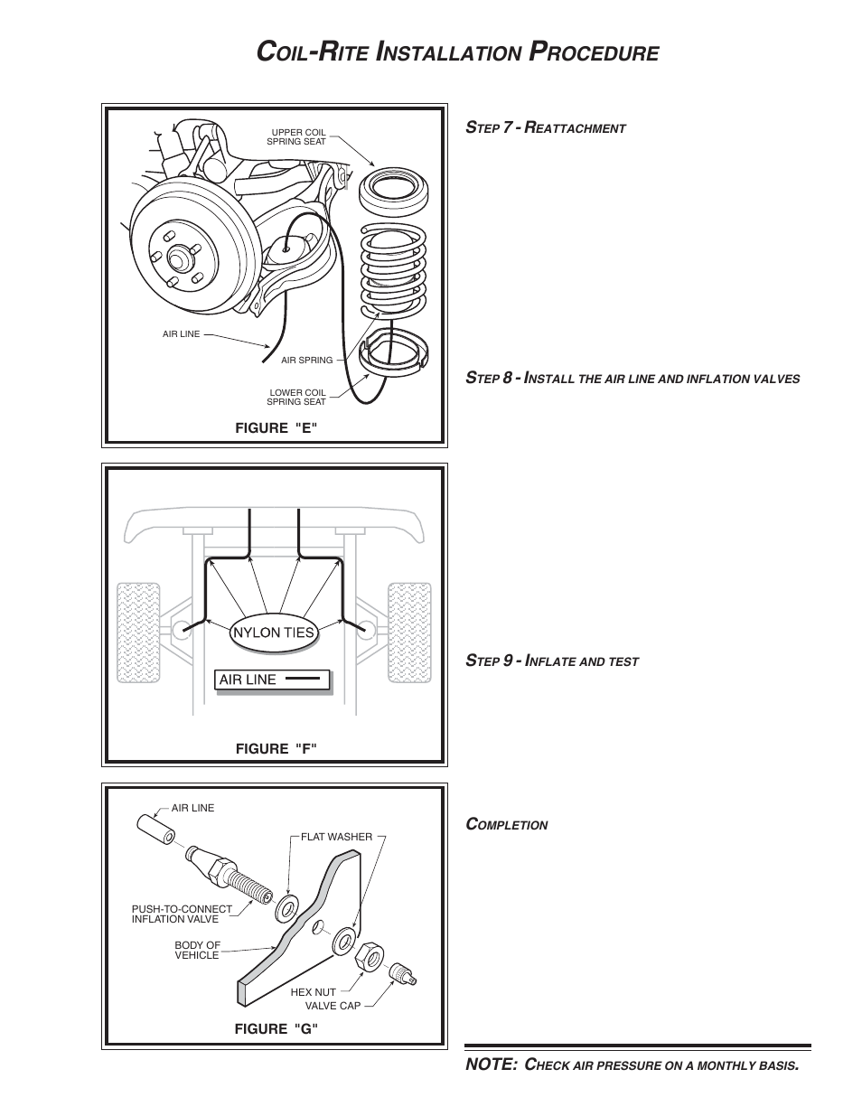 Nstallation, Rocedure | Rite-Ride 4179 User Manual | Page 3 / 6