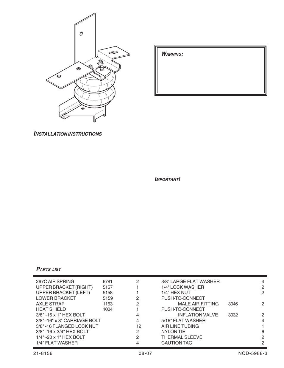 Rite-Ride 2101 User Manual | 12 pages