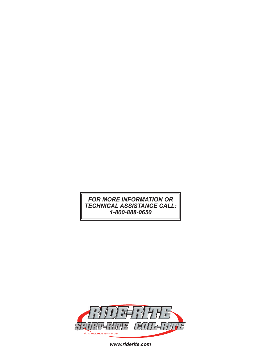 Rite-Ride 4102 User Manual | Page 4 / 6