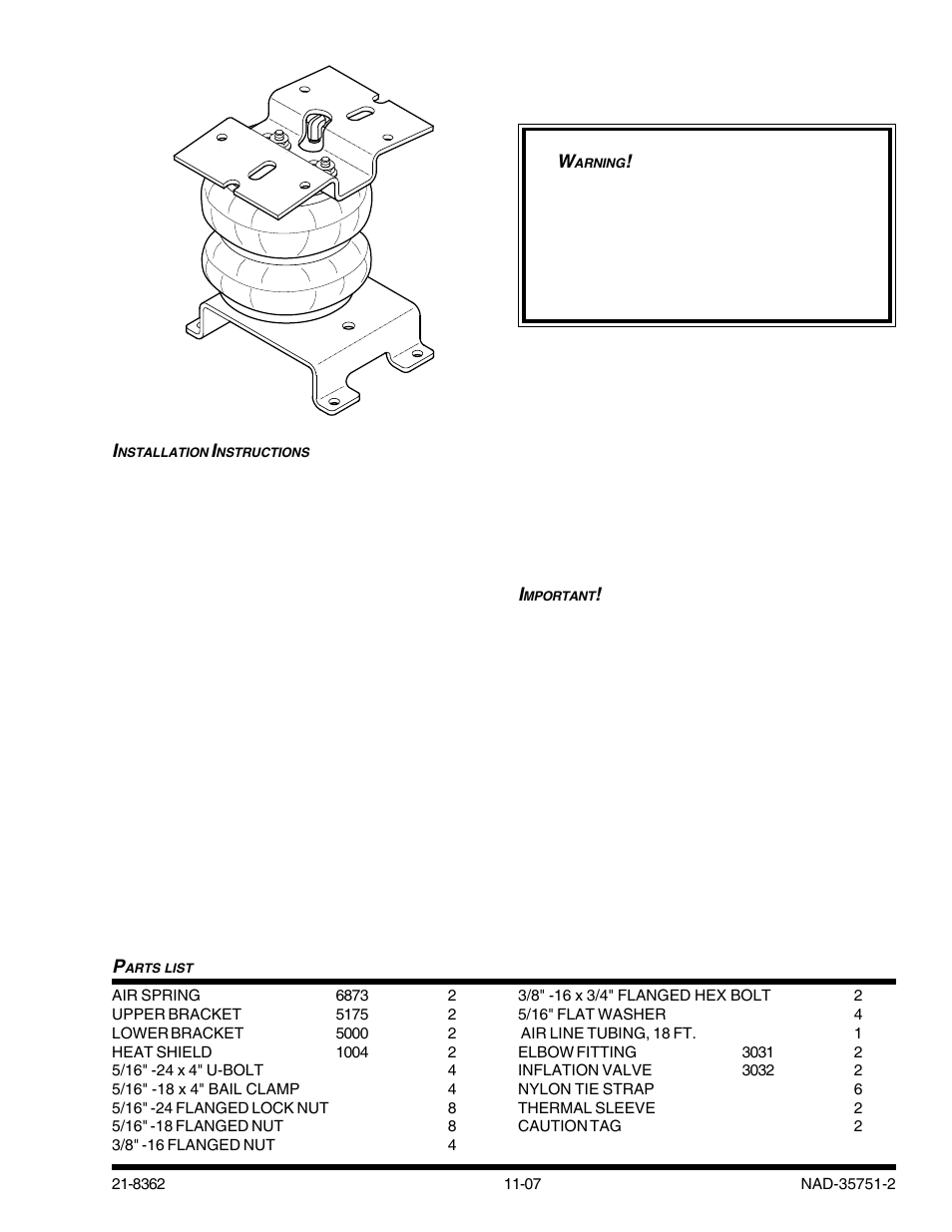 Rite-Ride 1130 User Manual | 12 pages