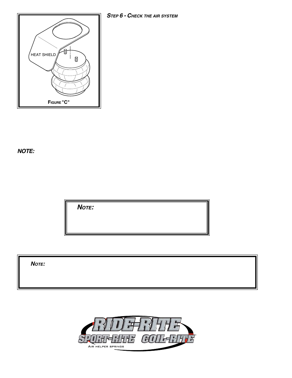 Min pressure 5 psi max pressure (loaded) 100 psi | Rite-Ride 1130 User Manual | Page 4 / 12