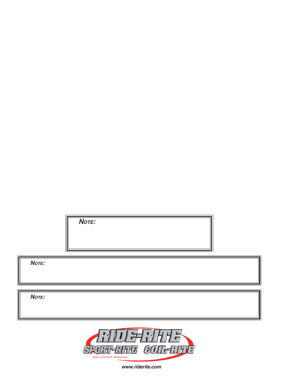 Min pressure 5 psi max pressure (loaded) 100 psi | Rite-Ride 2361 User Manual | Page 4 / 13