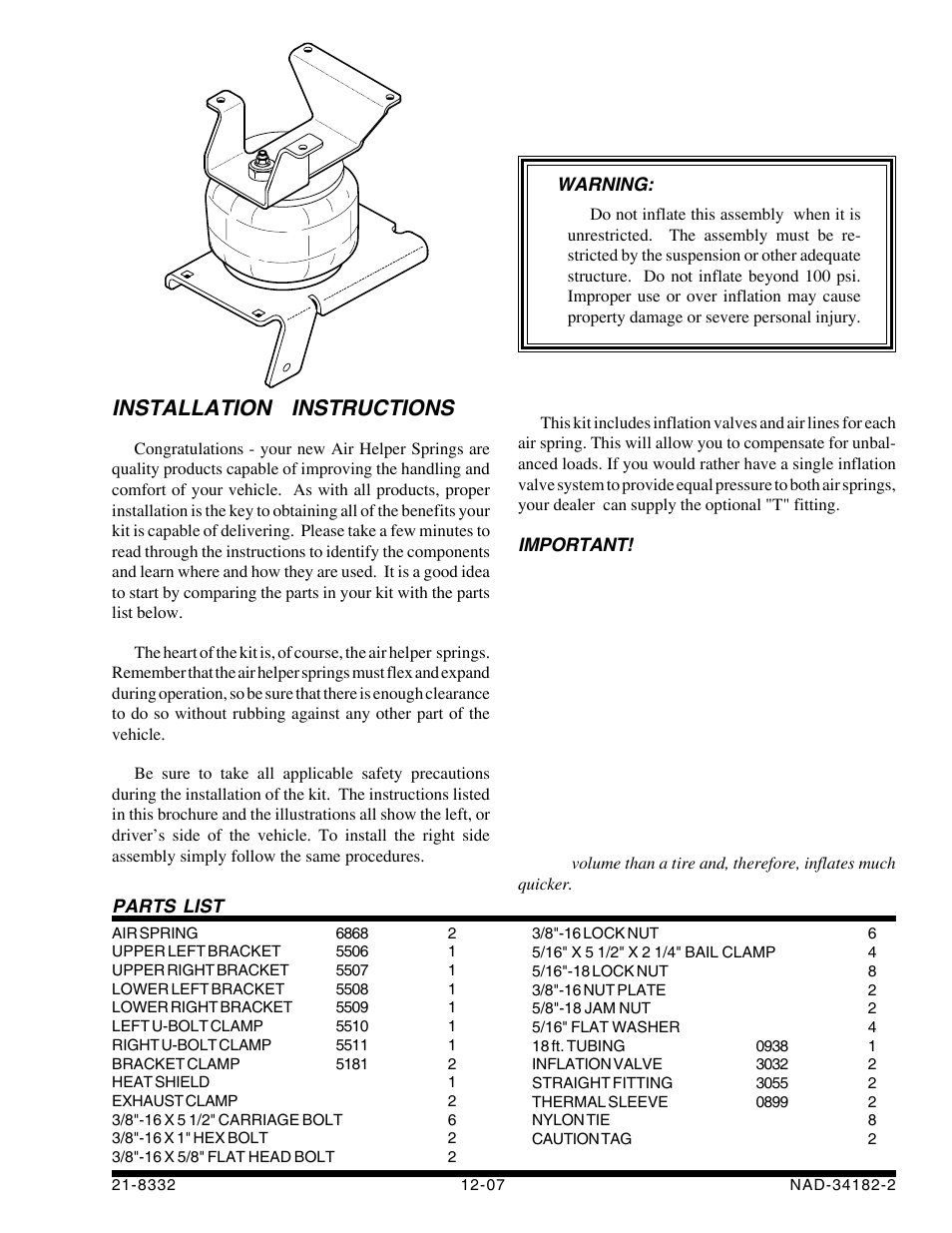 Rite-Ride 2423 User Manual | 13 pages