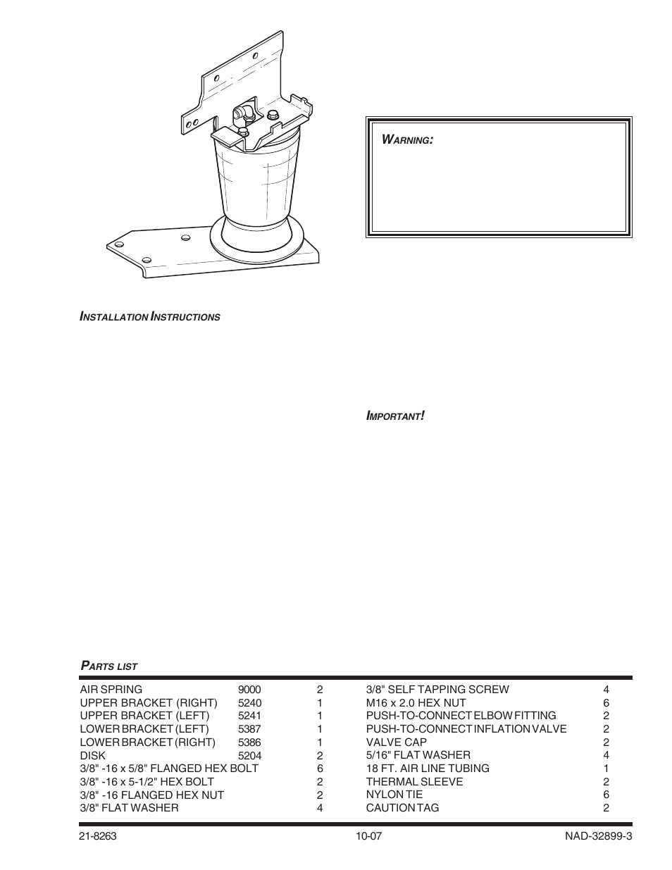 Rite-Ride 2337 User Manual | 12 pages