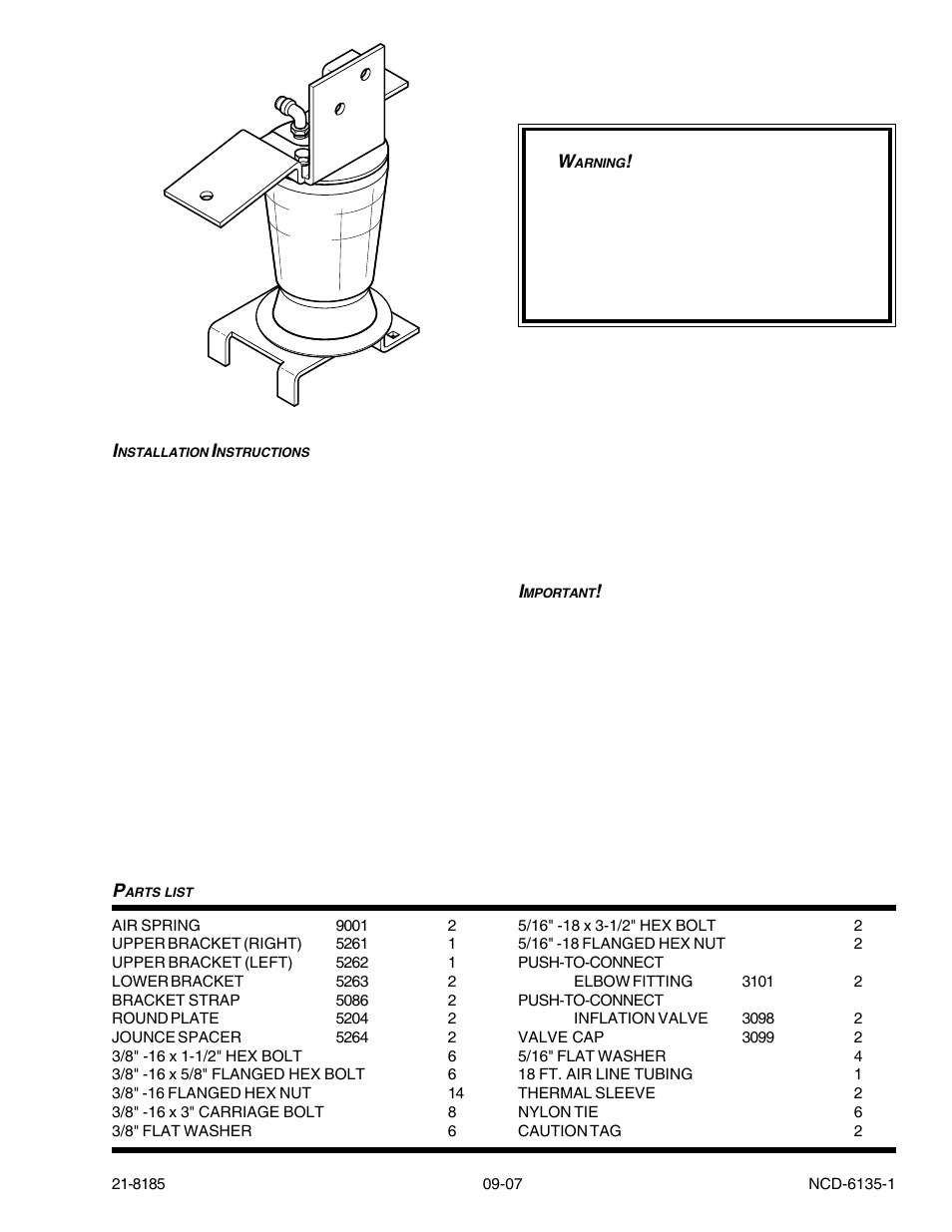 Rite-Ride 2209 User Manual | 12 pages