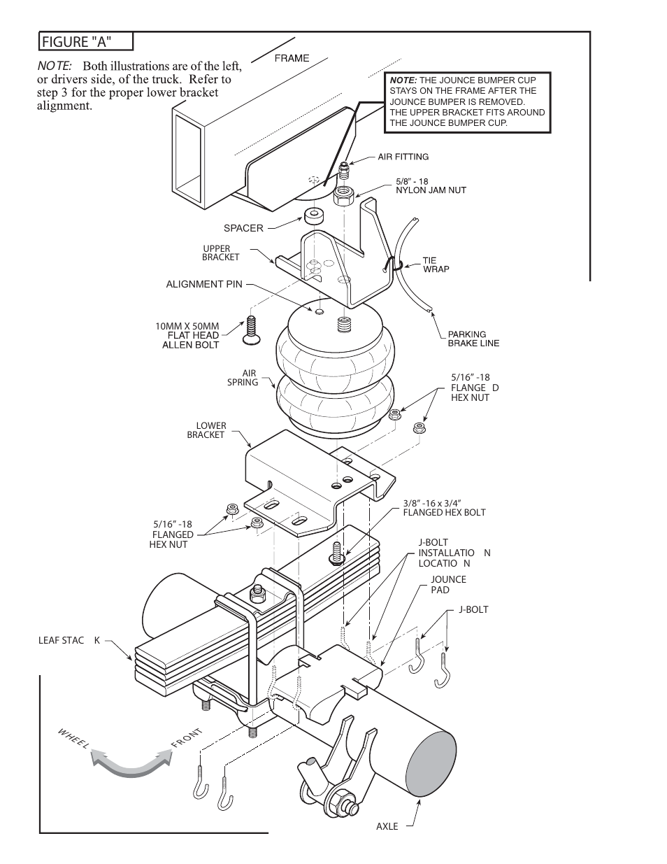 Figure "a, No te | Rite-Ride 2430 User Manual | Page 2 / 13
