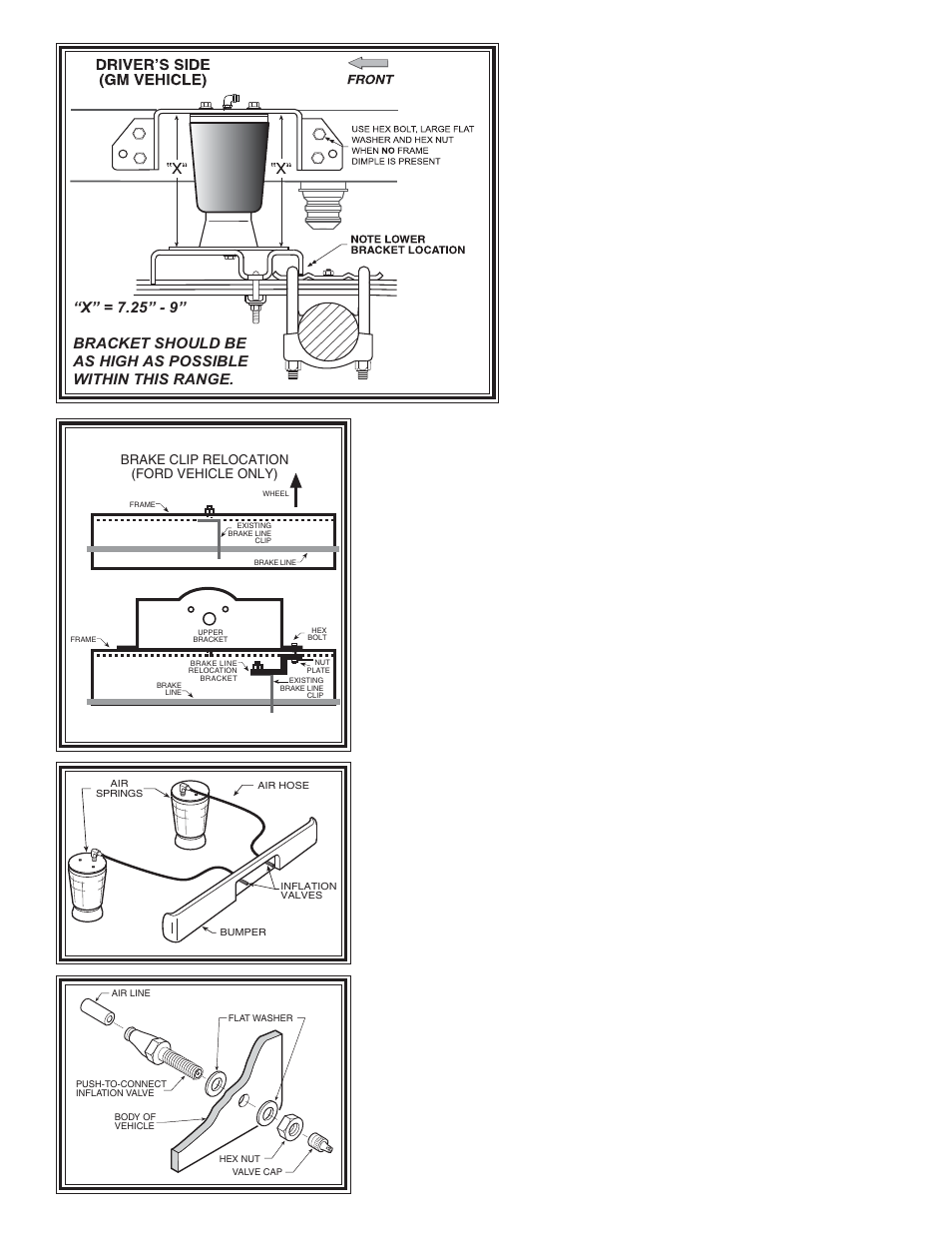 1 - p, 2 - p, 3 - a | (gm trucks) | Rite-Ride 2320 User Manual | Page 4 / 14
