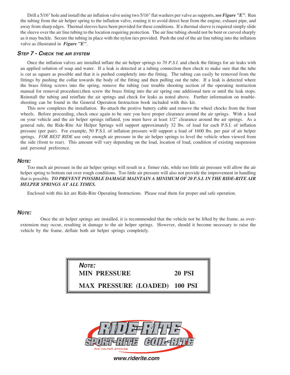 Rite-Ride 2173 User Manual | Page 4 / 12