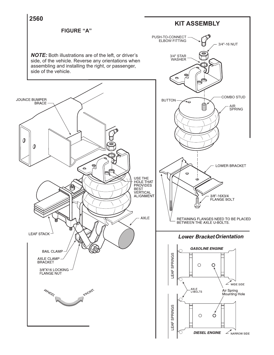 Kit assembly 2560 | Rite-Ride 2560 User Manual | Page 2 / 13