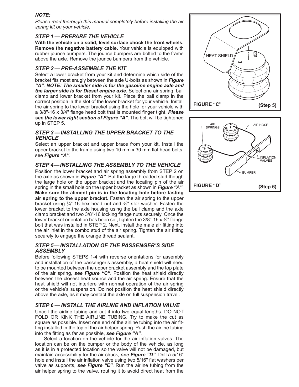Rite-Ride 2560 User Manual | Page 3 / 13