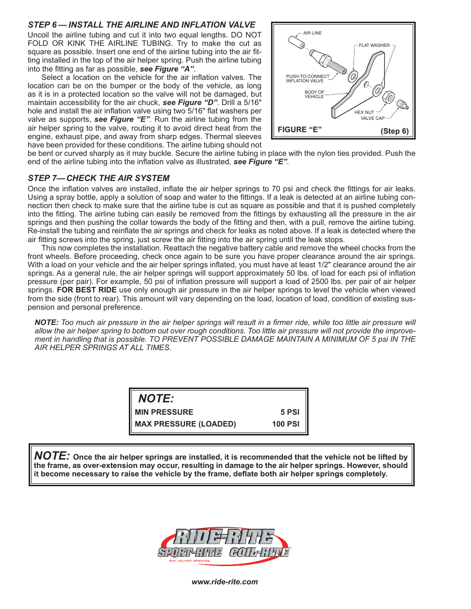 Rite-Ride 2299 User Manual | Page 4 / 13