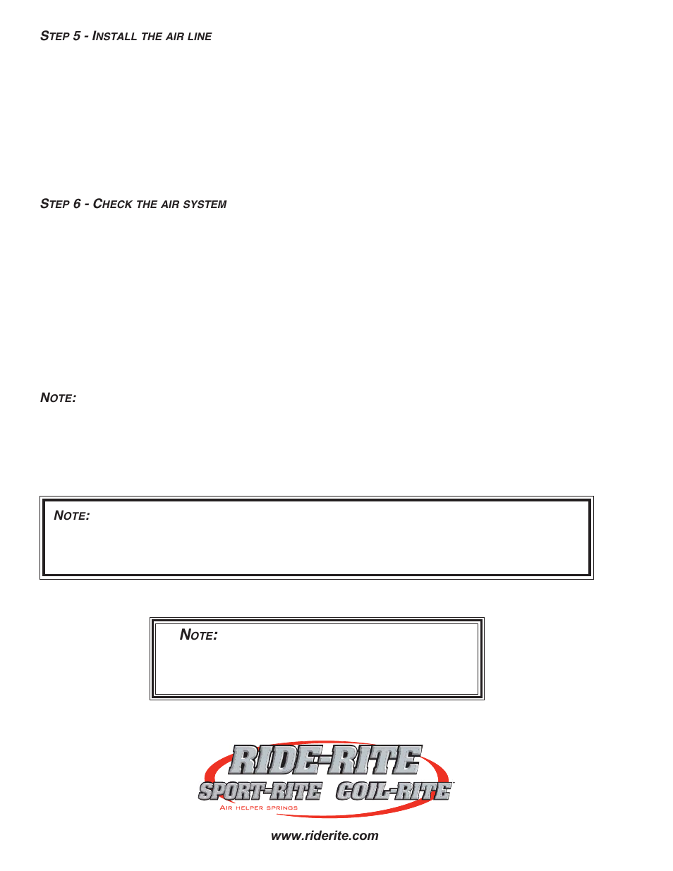 Rite-Ride 2222 User Manual | Page 4 / 12