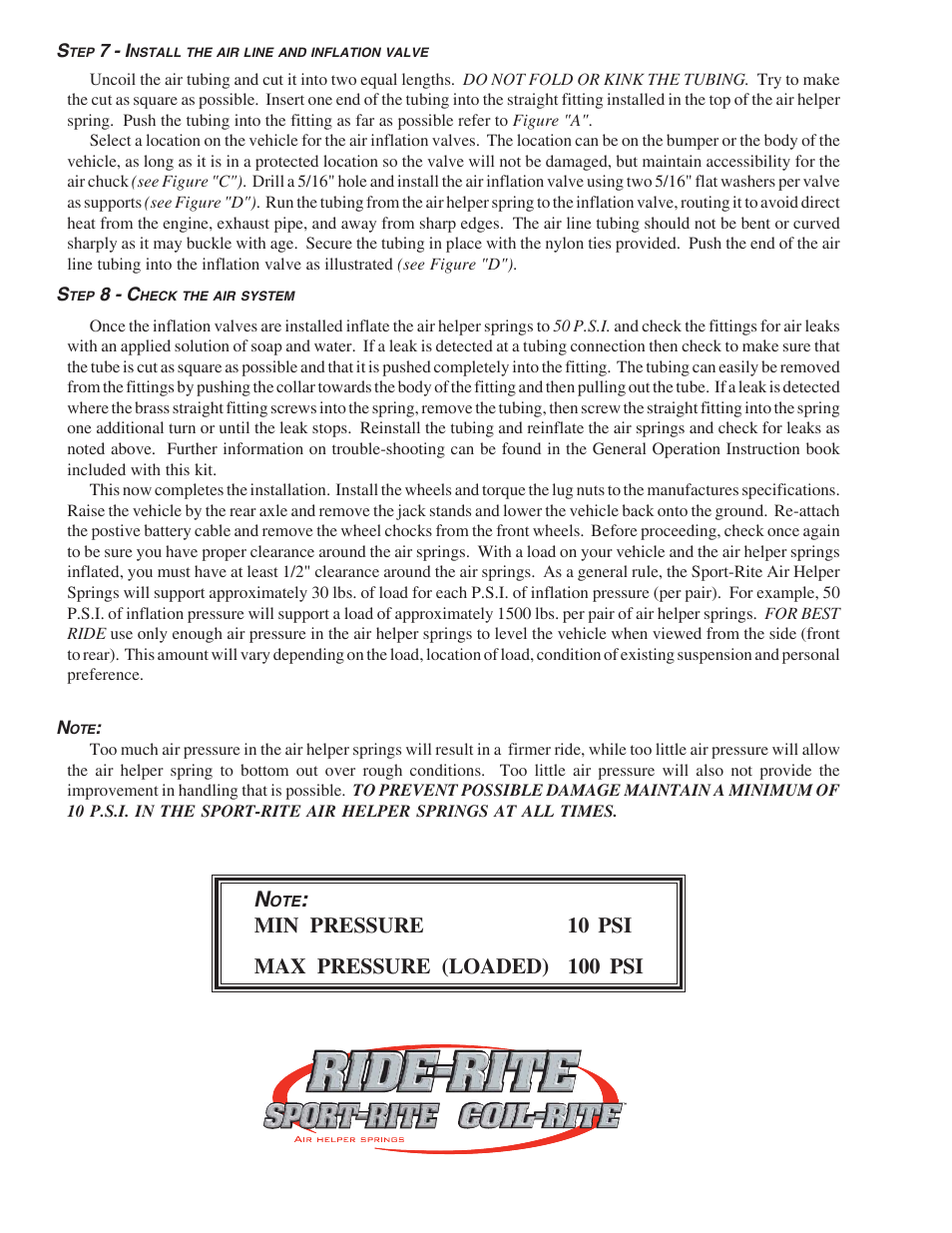 Rite-Ride 2169 User Manual | Page 4 / 12