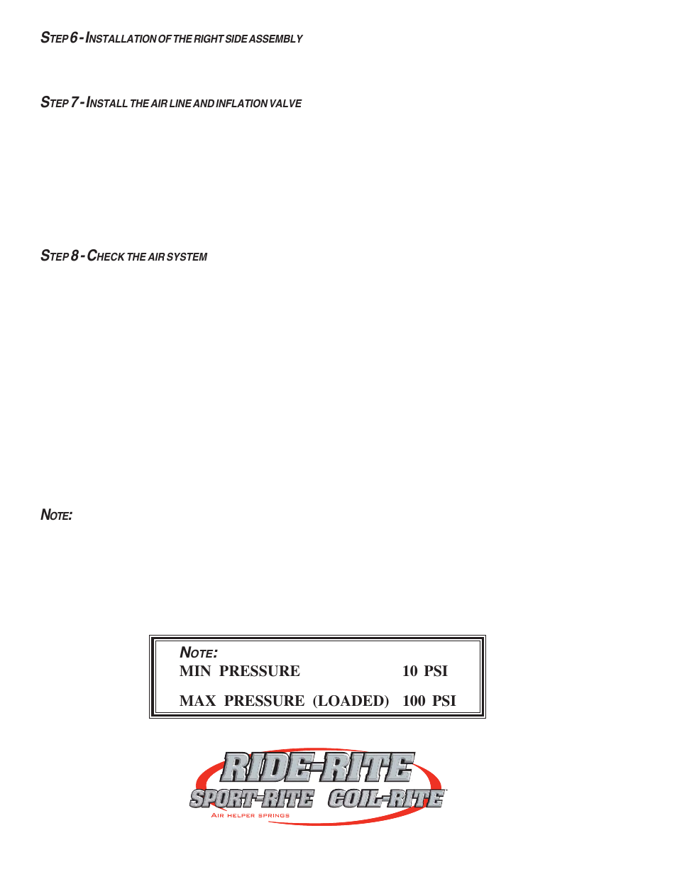Rite-Ride 2378 User Manual | Page 4 / 12