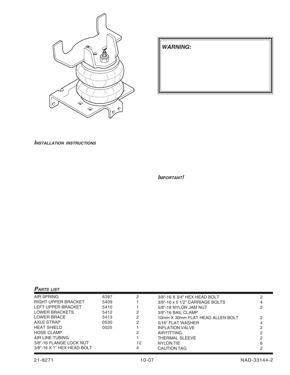 Rite-Ride 2350 User Manual | 14 pages