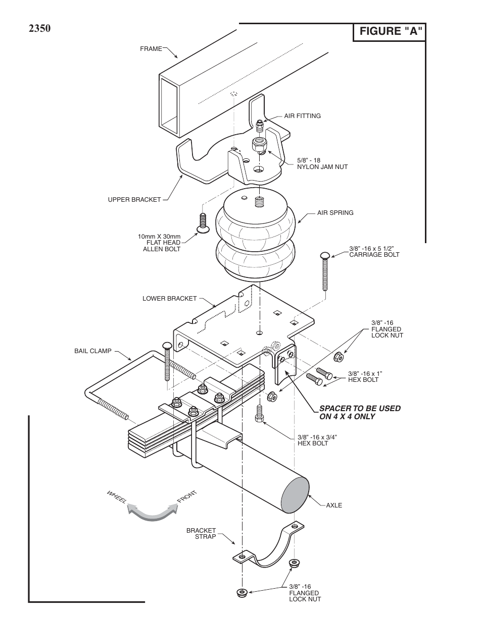 Figure "a" 2350 | Rite-Ride 2350 User Manual | Page 2 / 14