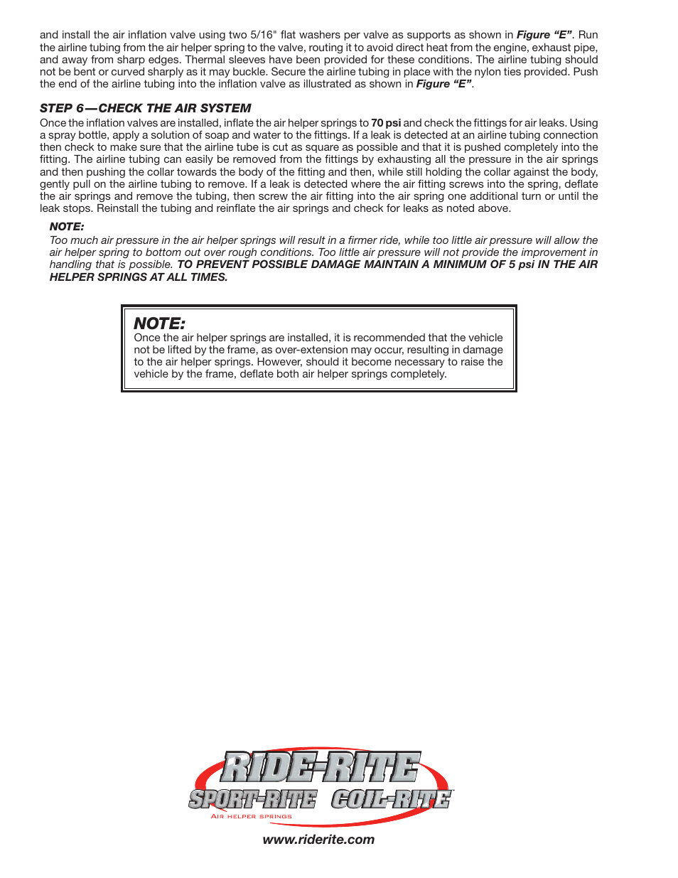 Rite-Ride 2251 User Manual | Page 4 / 12