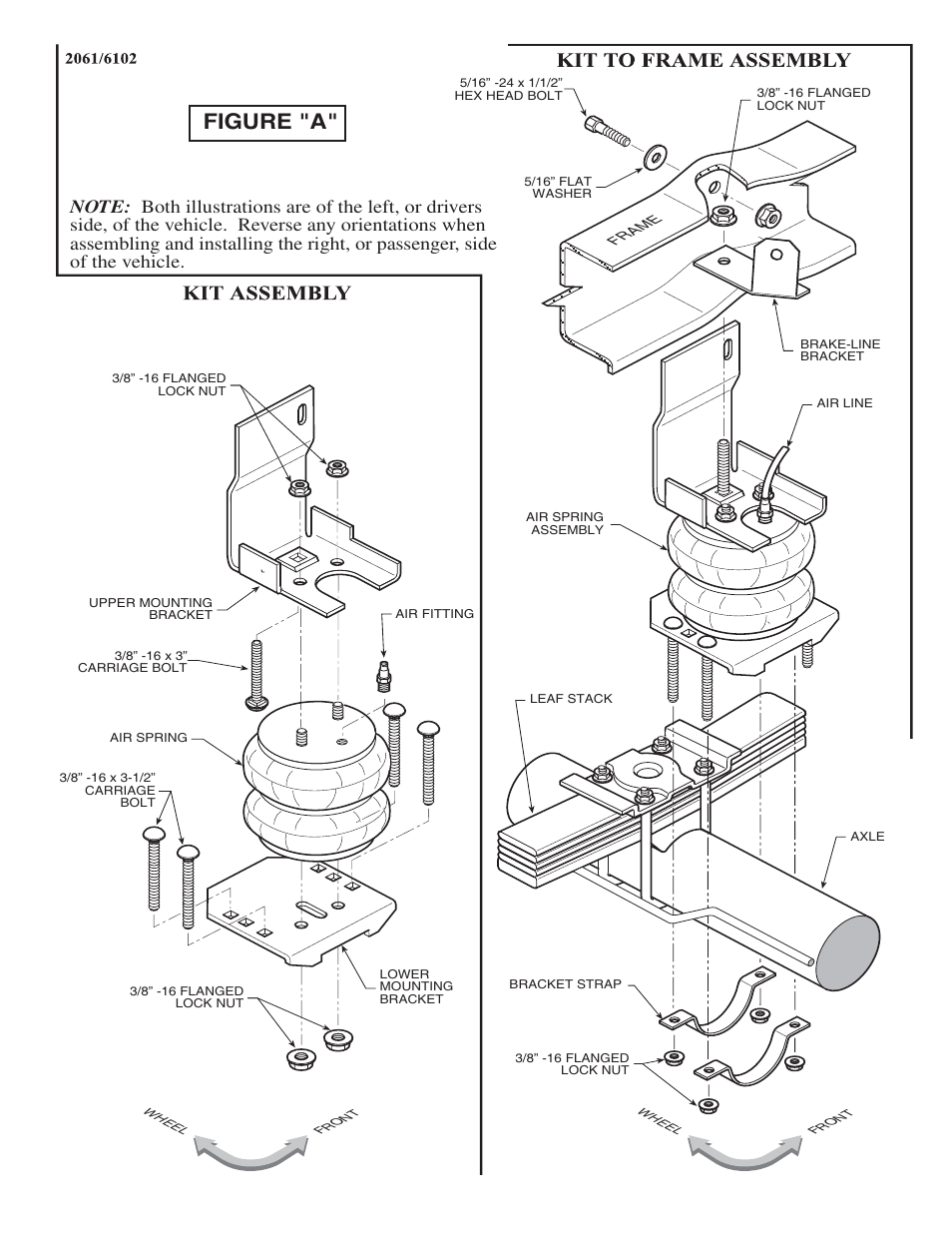 Figure "a | Rite-Ride 2061 User Manual | Page 2 / 12