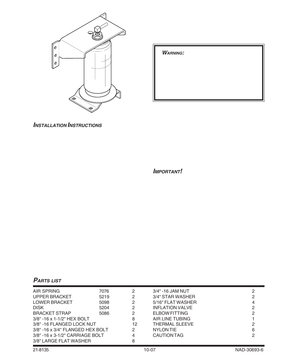 Rite-Ride 2171 User Manual | 12 pages