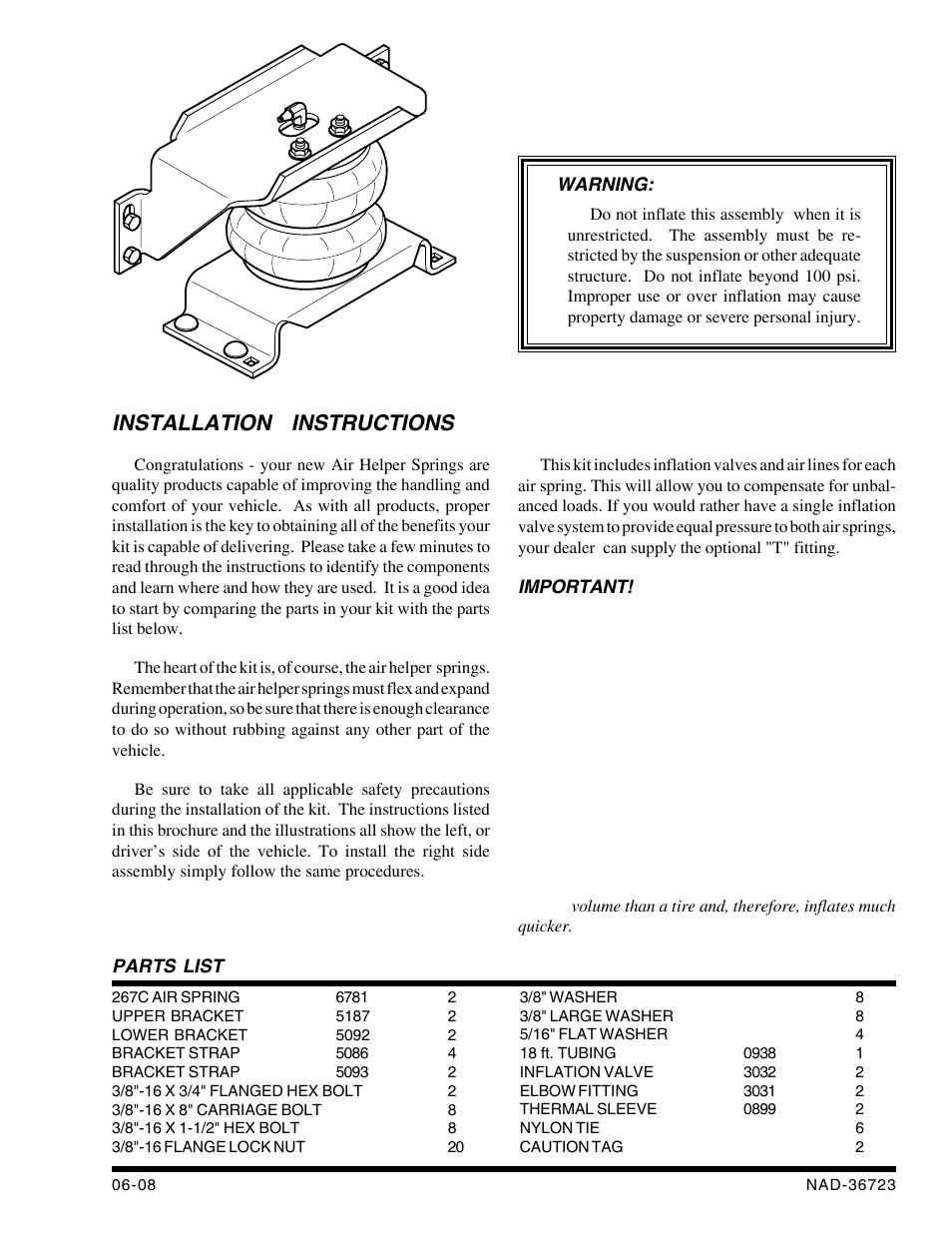 Rite-Ride 2478 User Manual | 12 pages