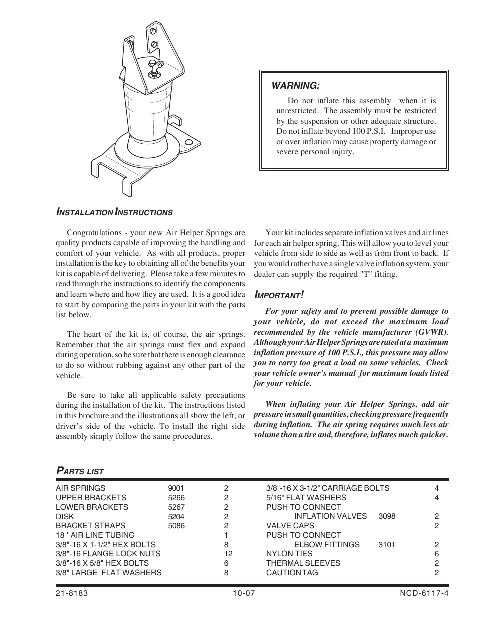 Rite-Ride 2212 User Manual | 12 pages