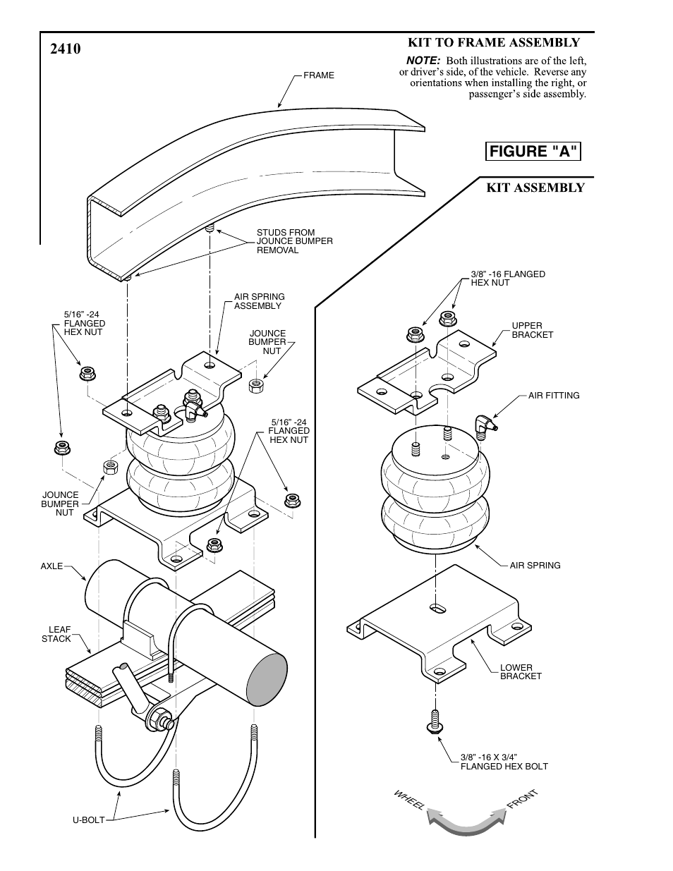 Figure "a | Rite-Ride 2410 User Manual | Page 2 / 12