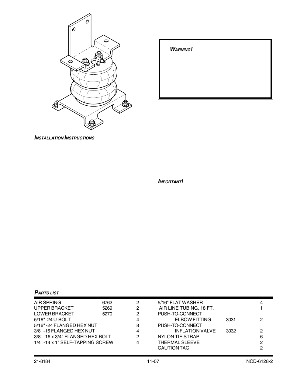 Rite-Ride 2213 User Manual | 12 pages