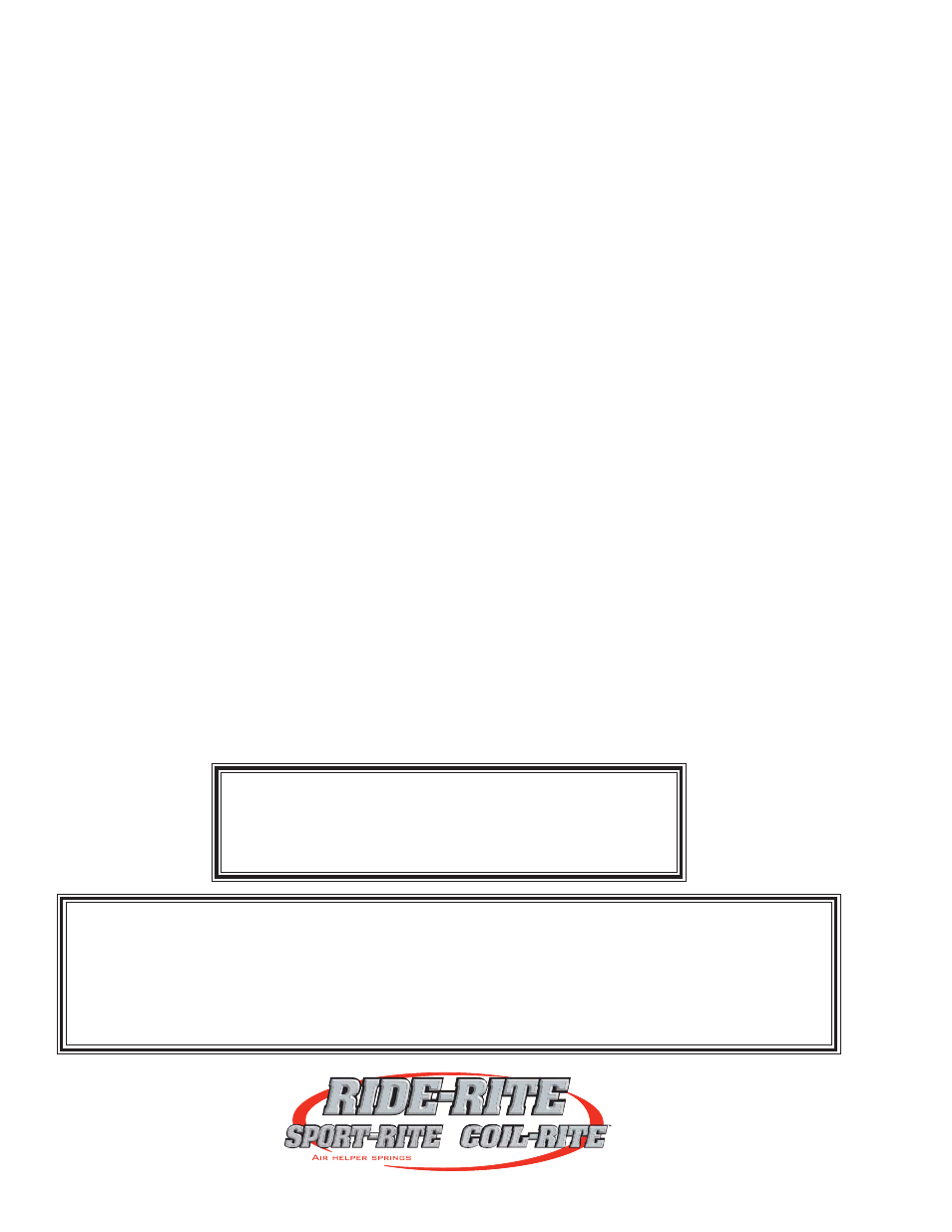 Min pressure 5 psi max pressure (loaded) 100 psi | Rite-Ride 2355 User Manual | Page 4 / 12