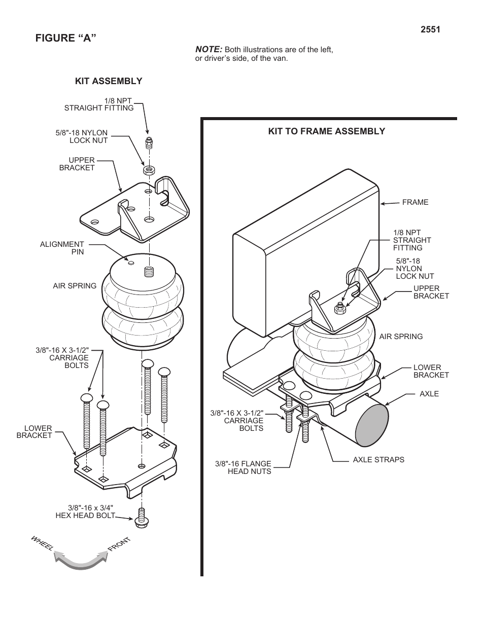 Figure “a | Rite-Ride 2551 User Manual | Page 2 / 13