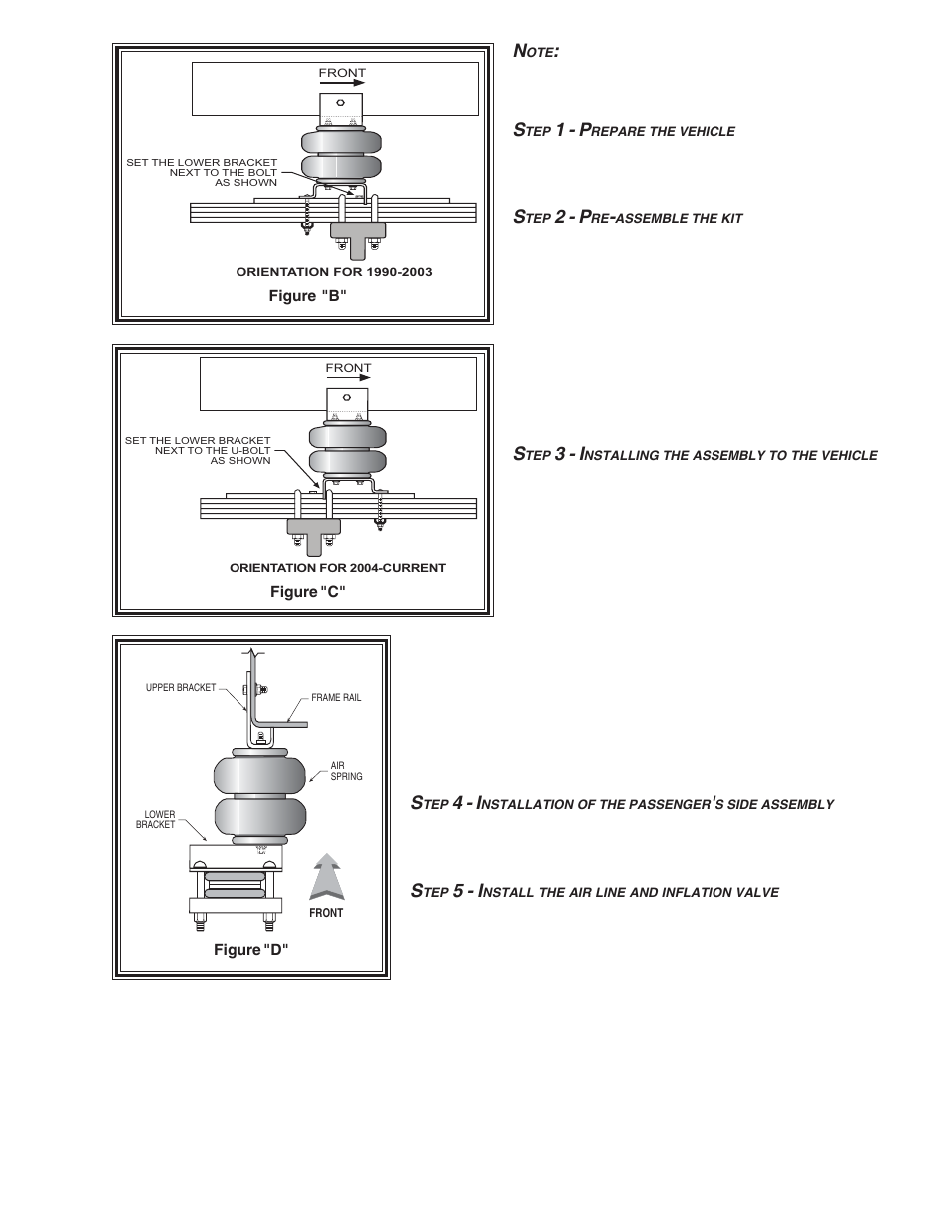 1 - p, 2 - p, 3 - i | 4 - i, 5 - i | Rite-Ride 2070 User Manual | Page 3 / 12