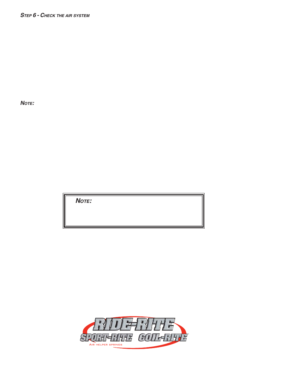 Min pressure 5 psi max pressure (loaded) 100 psi | Rite-Ride 2475 User Manual | Page 4 / 12