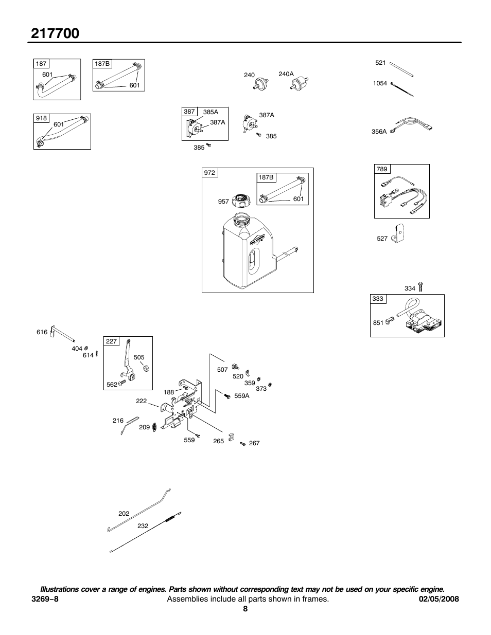 Briggs & Stratton 217700 User Manual | Page 8 / 13