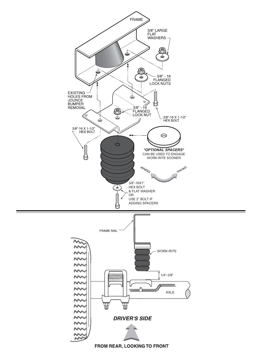 Figure "a, Figure "b | Rite-Ride 8610 User Manual | Page 2 / 4