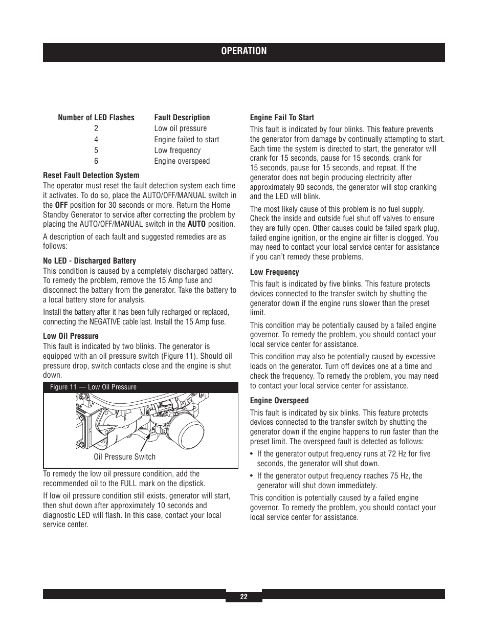 Briggs & Stratton 40220 User Manual | Page 22 / 88