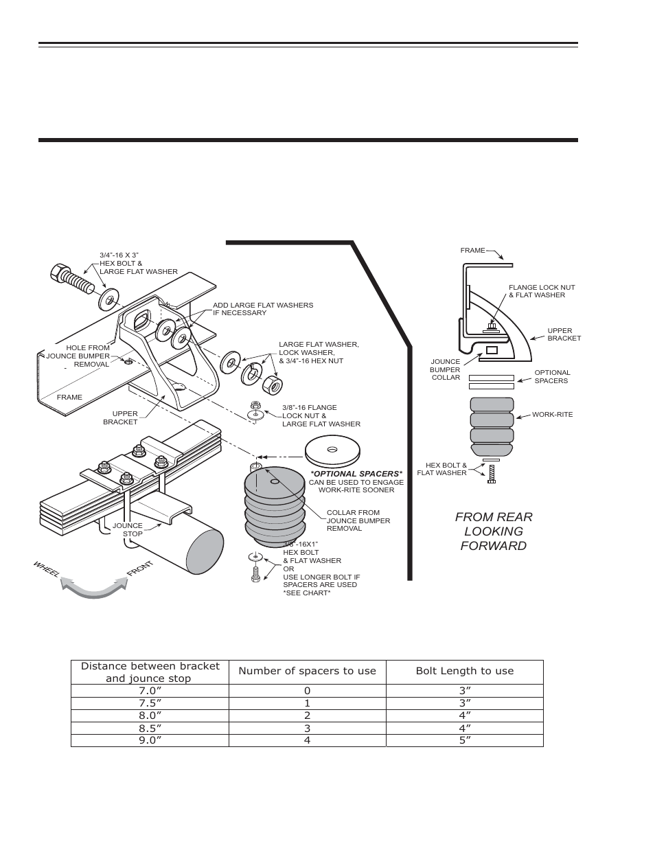 Figure "a, Parts list | Rite-Ride 8613 User Manual | Page 2 / 4