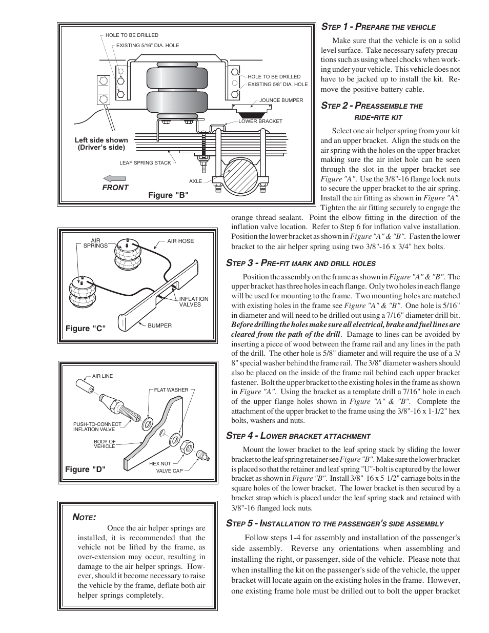 1 - p, 2 - p, 3 - p | 4 - l, 5 - i | Rite-Ride 2068 User Manual | Page 3 / 13