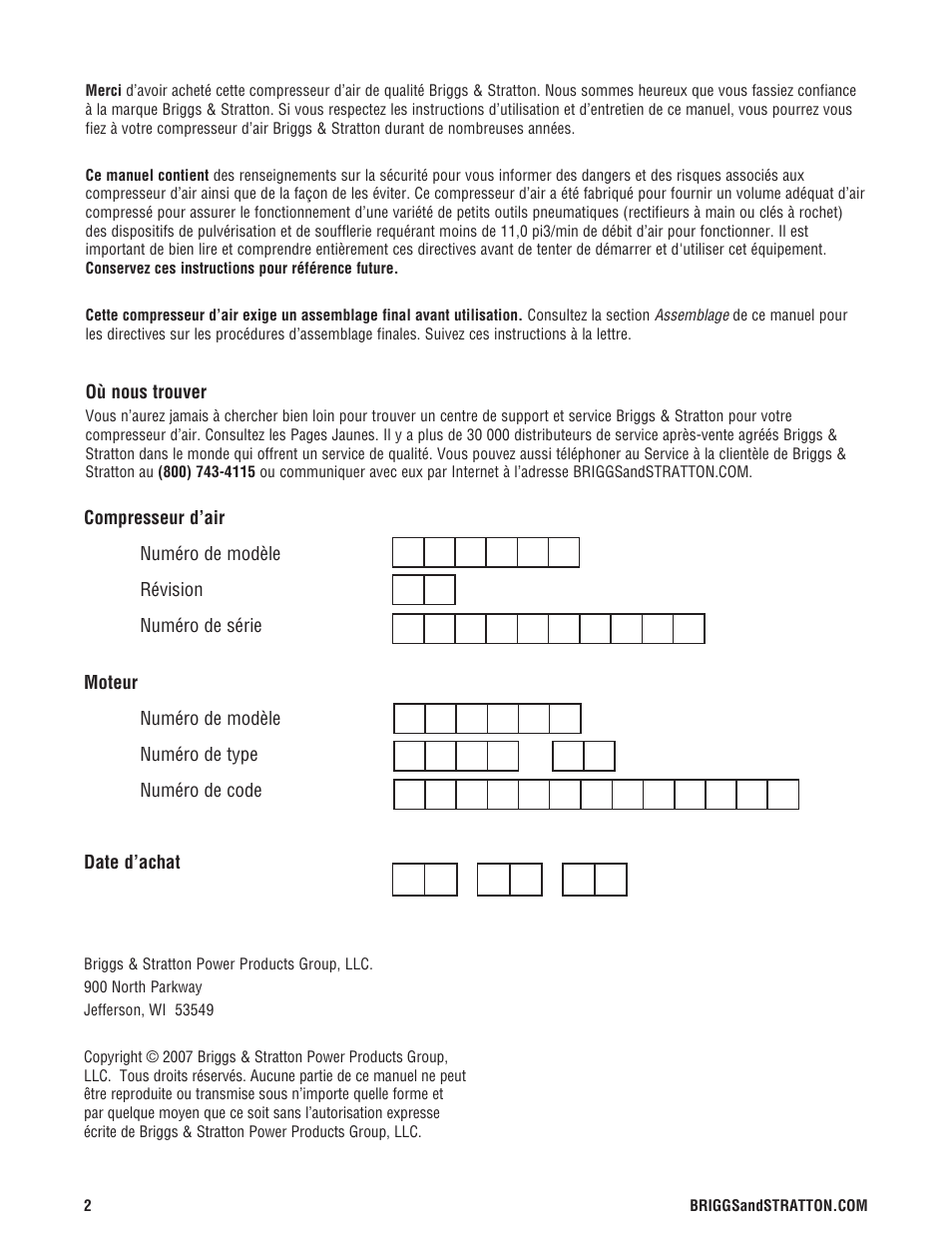 Briggs & Stratton 203721GS User Manual | Page 58 / 84