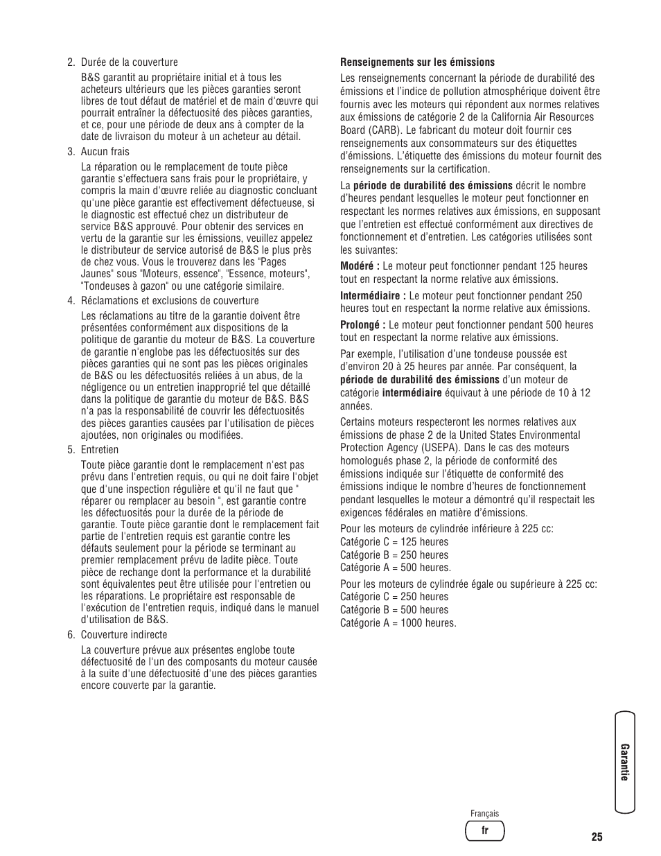 Briggs & Stratton 203721GS User Manual | Page 81 / 84