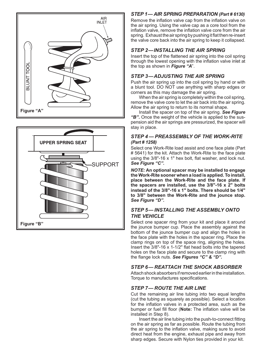 Support | Rite-Ride 4190 User Manual | Page 2 / 6
