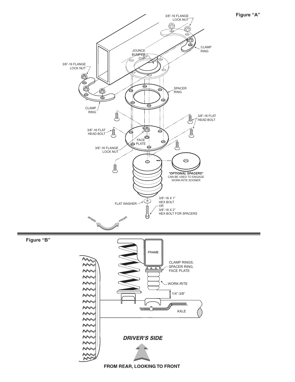 Figure “a, Figure “b | Rite-Ride 8620 User Manual | Page 2 / 4