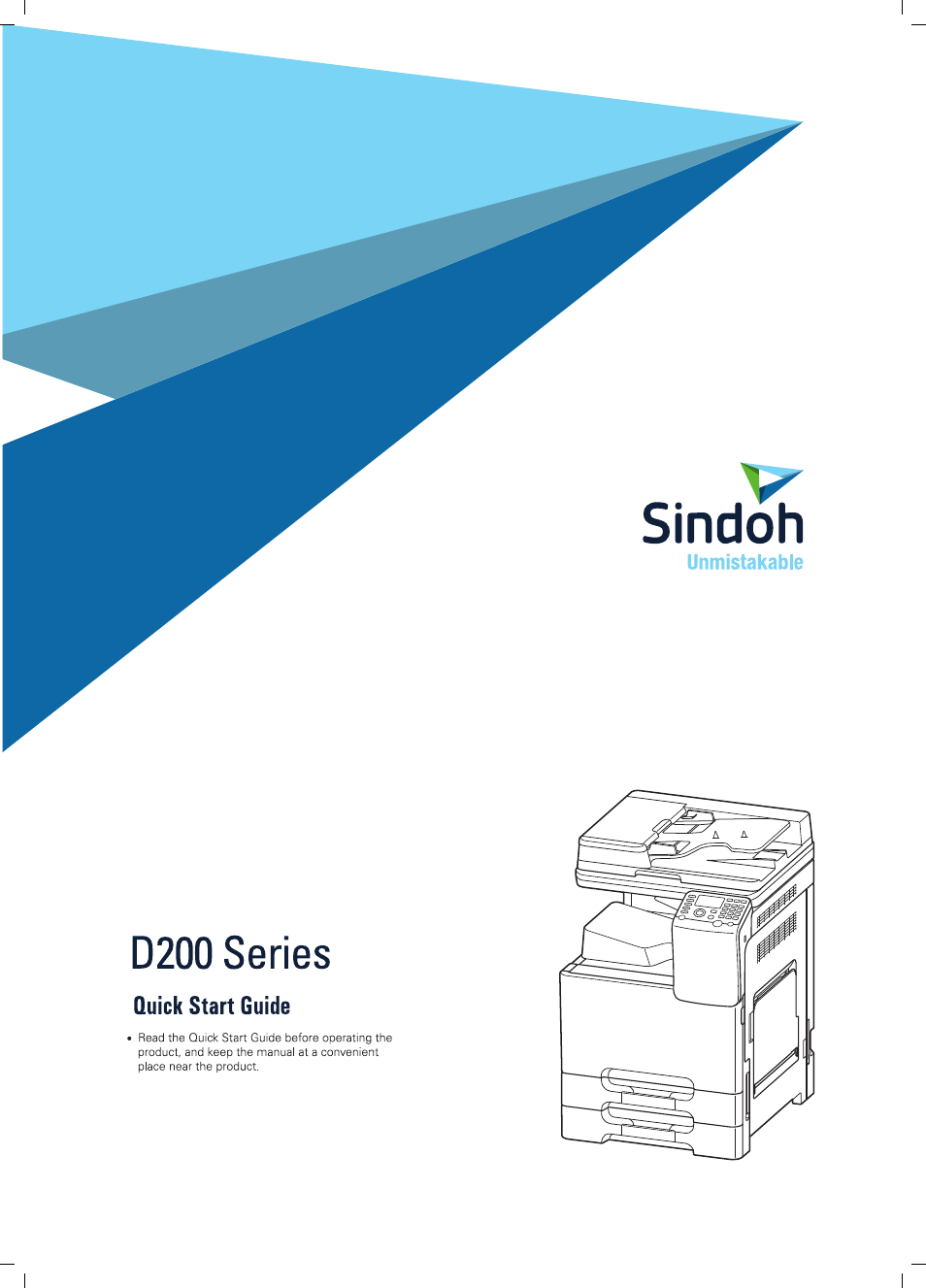 Sindoh D202 User Manual | 94 pages