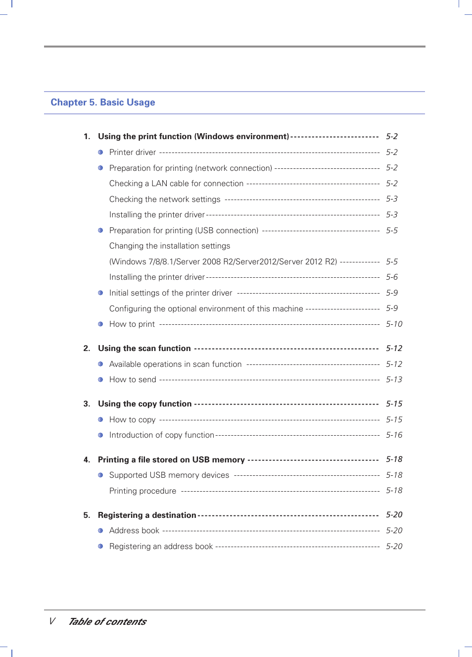 Sindoh D202 User Manual | Page 8 / 94