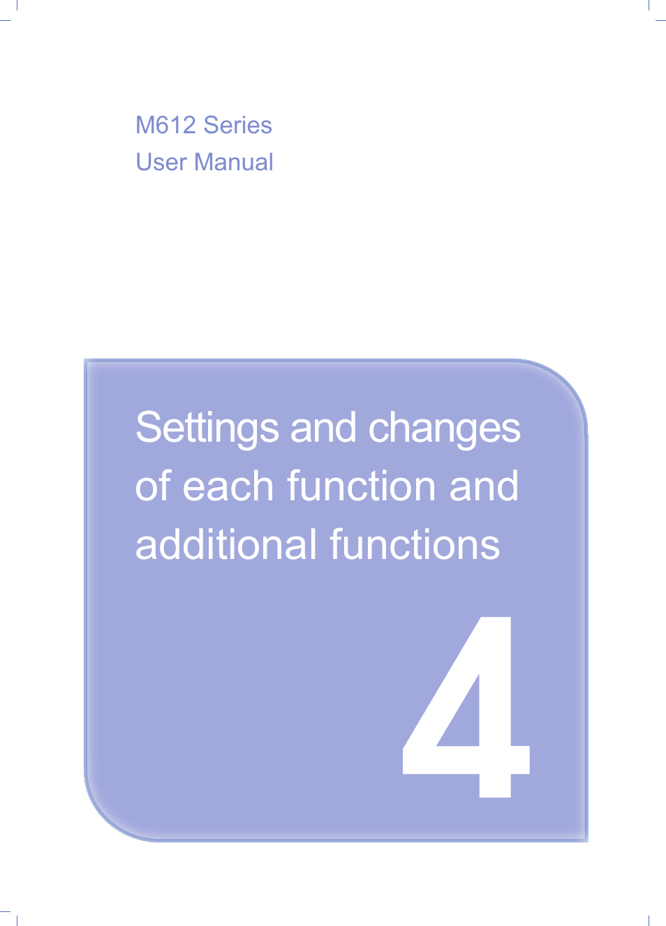 Sindoh M612 User Manual | Page 143 / 284