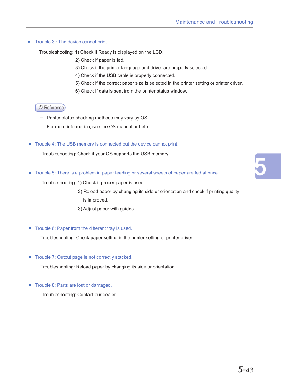 Sindoh M612 User Manual | Page 269 / 284