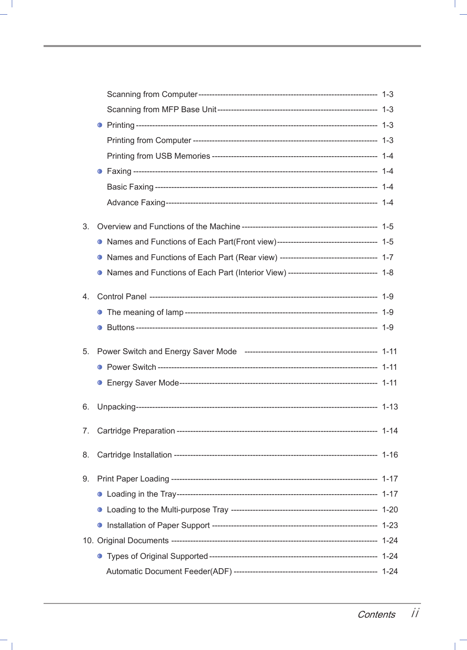 Sindoh M612 User Manual | Page 5 / 284