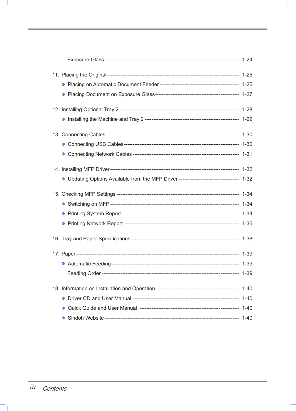 Sindoh M612 User Manual | Page 6 / 284