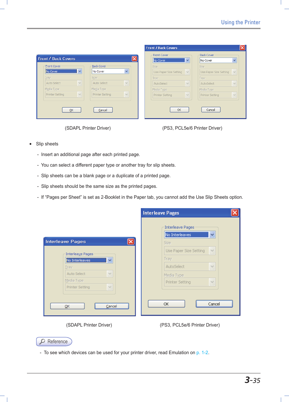 Advanced tab | Sindoh A610dn User Manual | Page 79 / 128