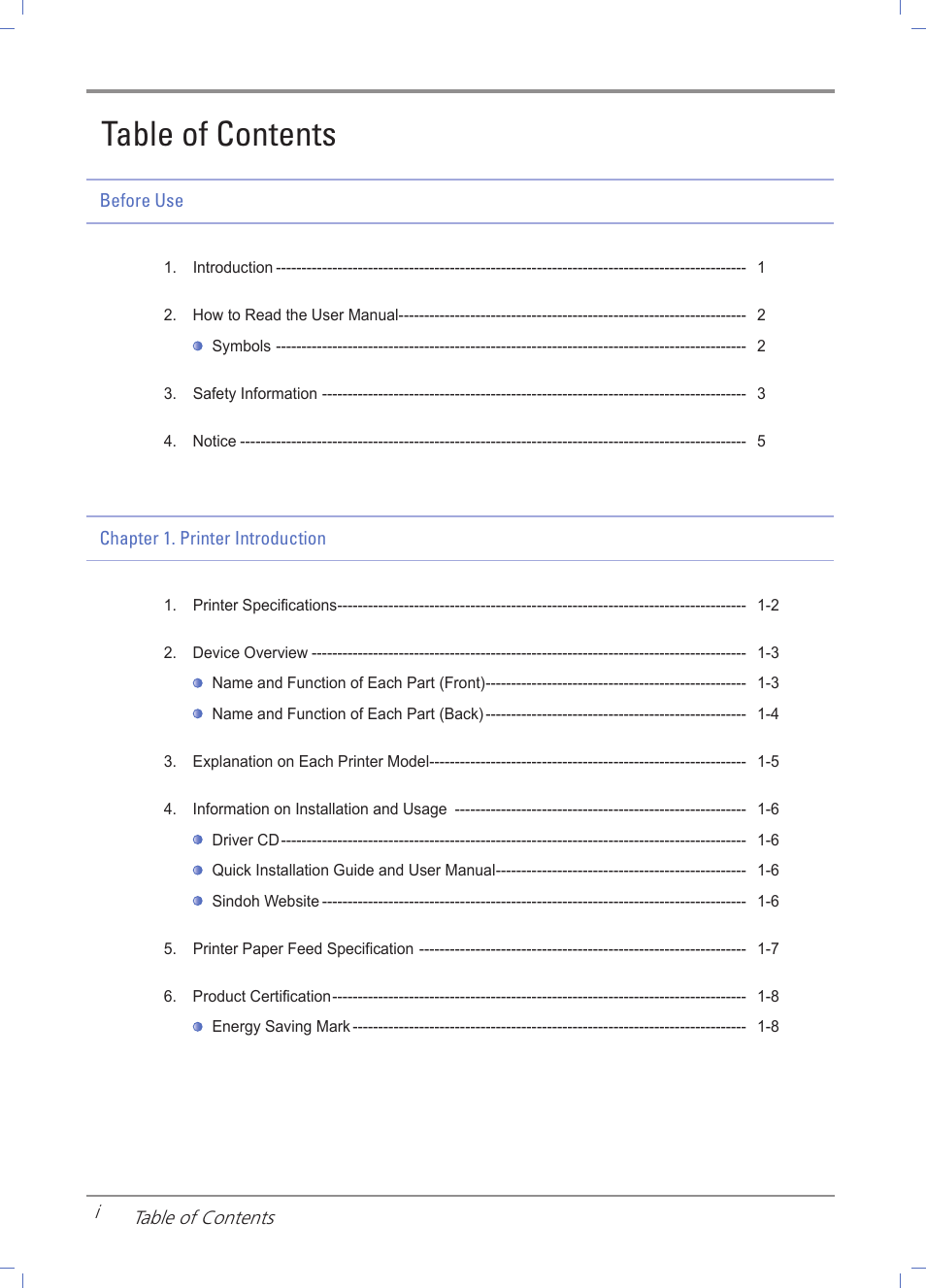 Sindoh A611dn User Manual | Page 4 / 126